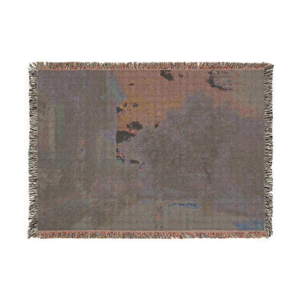 Claude Monet - The Artist's House at Argenteuil | Woven Tapestry Blanket