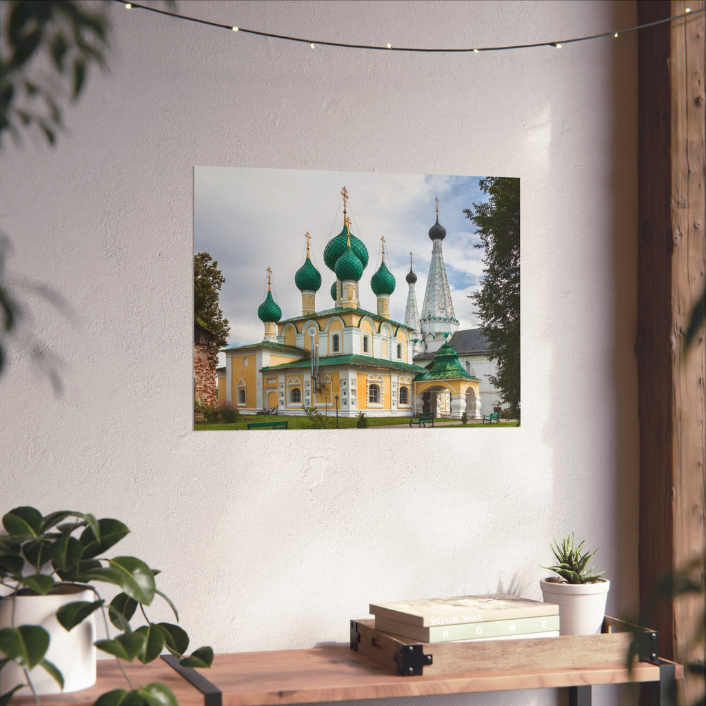 Church of the Beheading of Saint John the Baptist Alekseyevsky Monastery Uglich 2023-07-22 7459 | Fine Art Poster