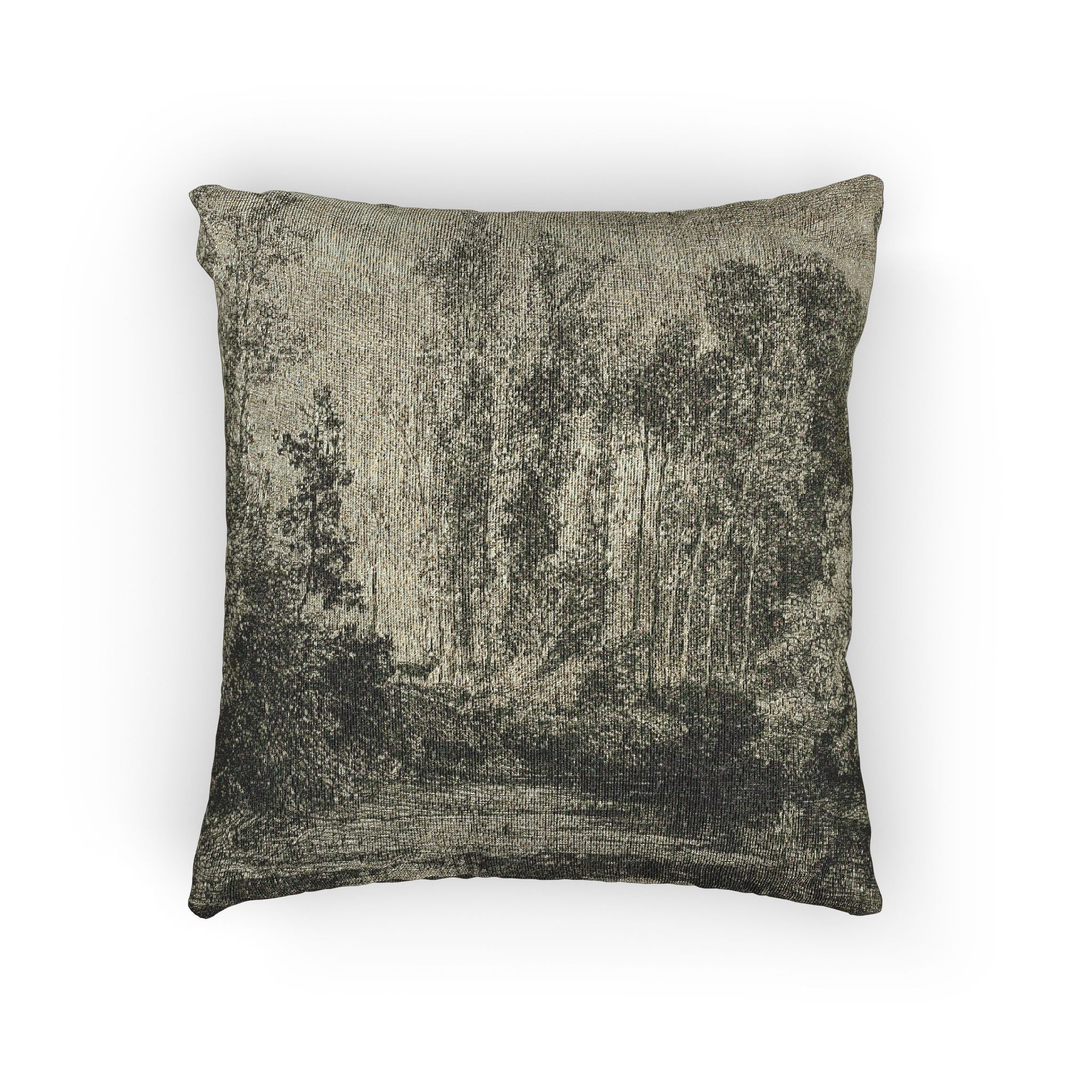 Charles François Daubigny - Stags at the Water's Edge | Woven Pillow