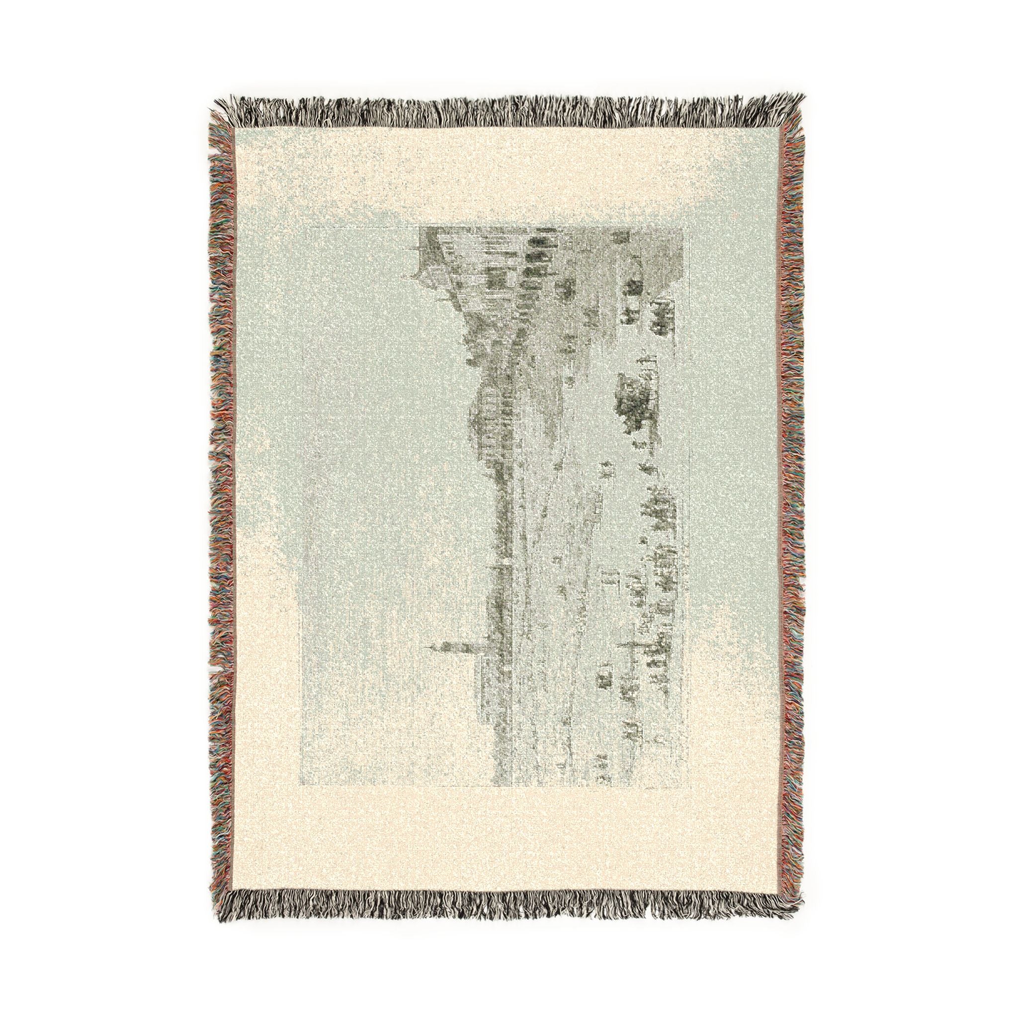 Canaletto - Prà della Valle, from Vedute | Woven Tapestry Blanket