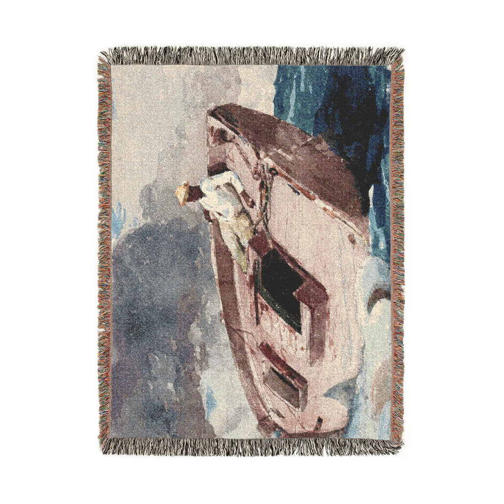 Winslow Homer - The Gulf Stream | Woven Tapestry Blanket