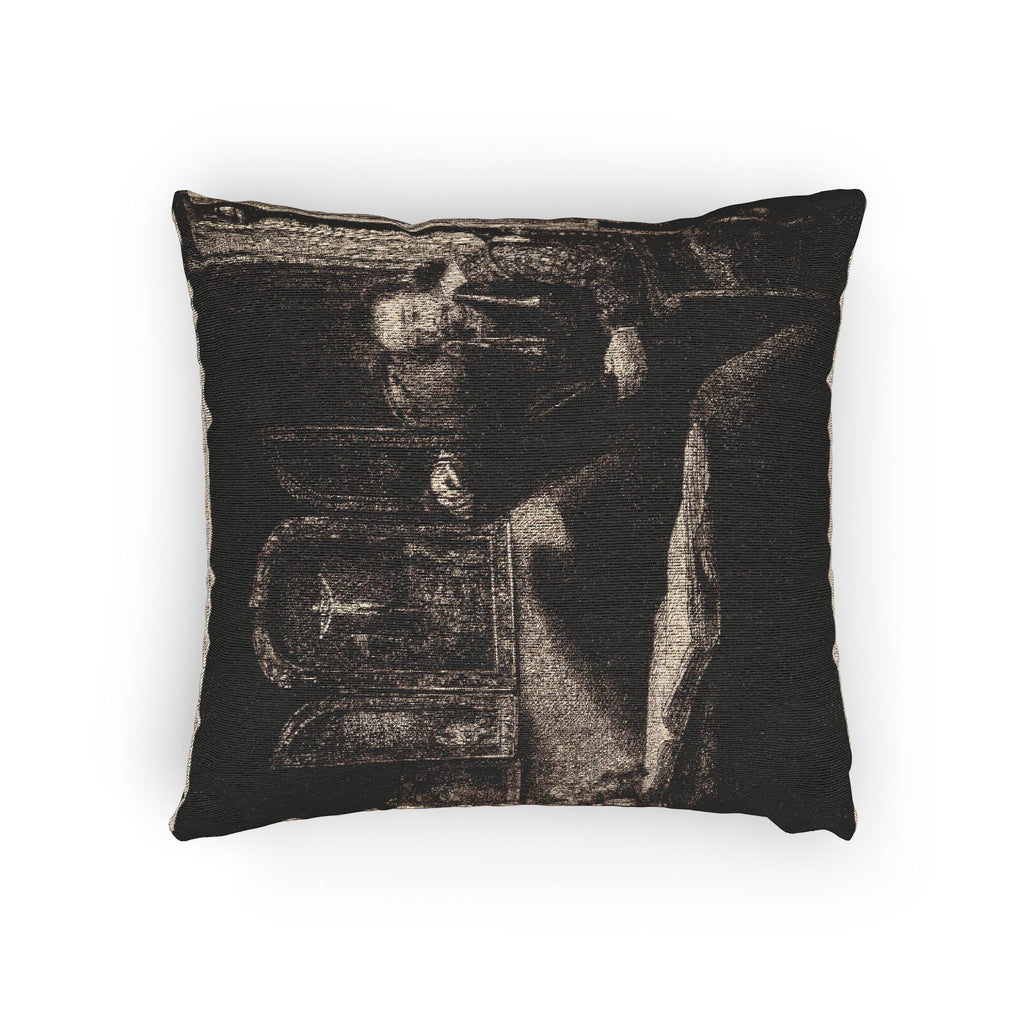 Rembrandt van Rijn - Abraham Francen, Apothecary | Woven Pillow