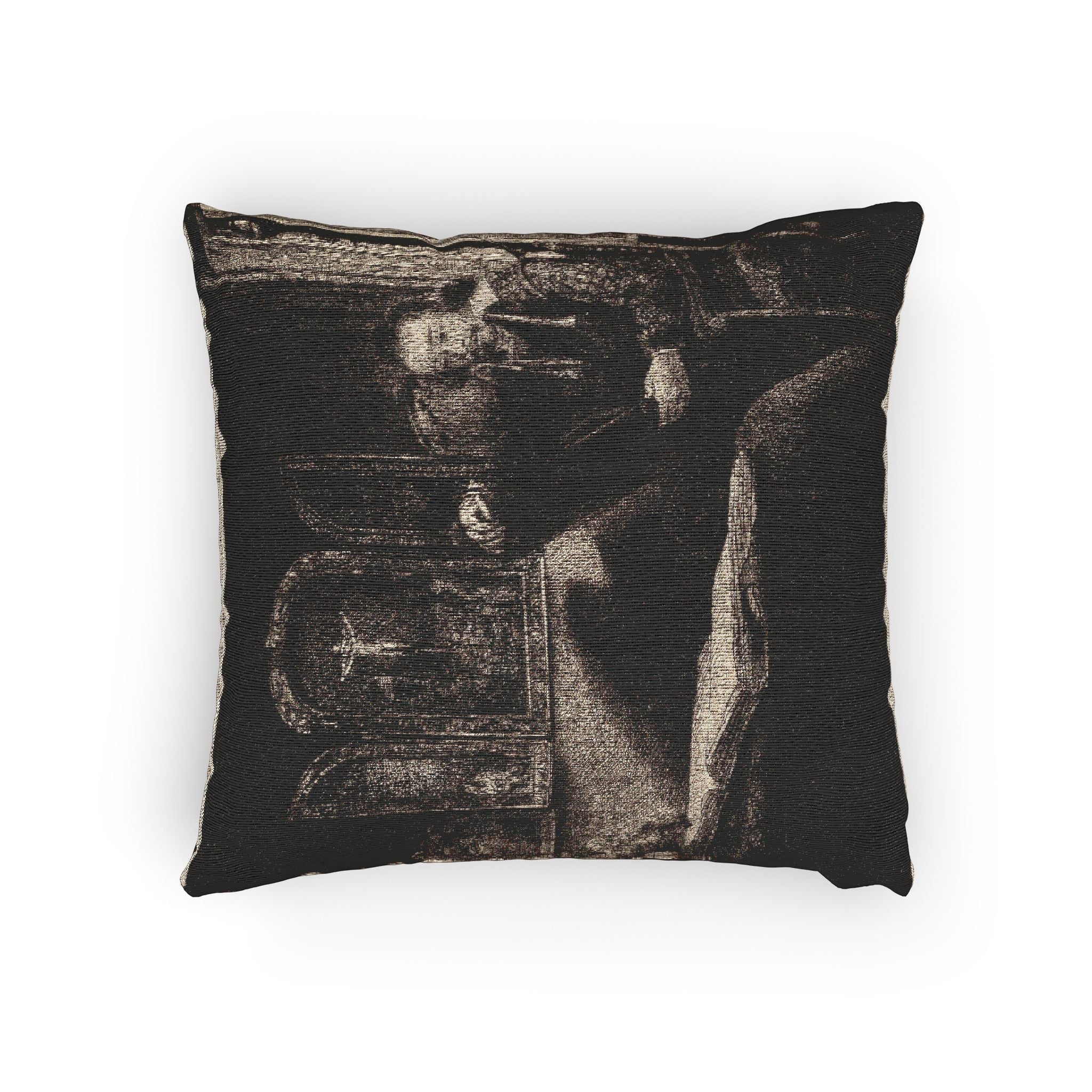 Rembrandt van Rijn - Abraham Francen, Apothecary | Woven Pillow