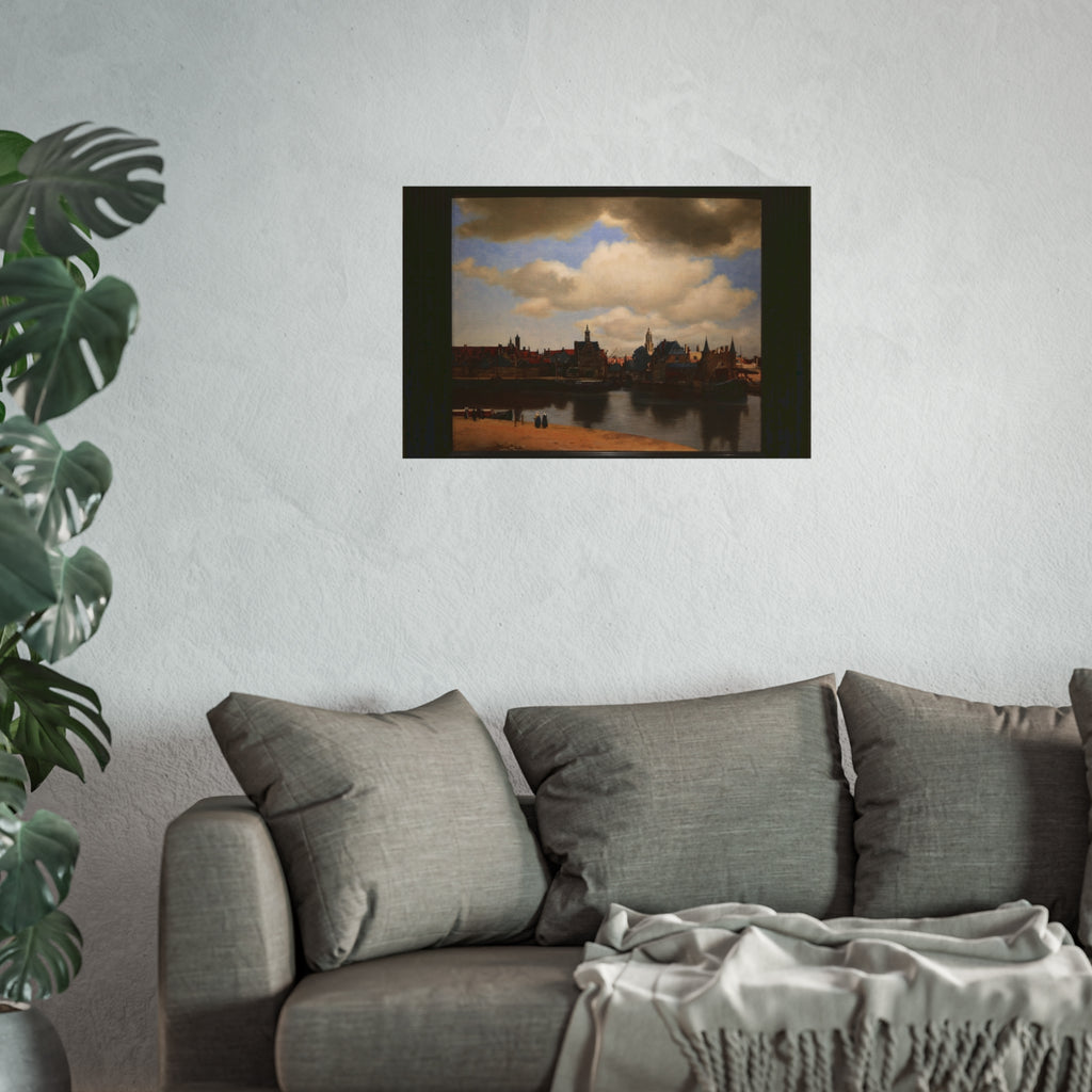 Johannes vermeer, veduta di delft, 1660-61 ca. 01 | Fine Art Poster