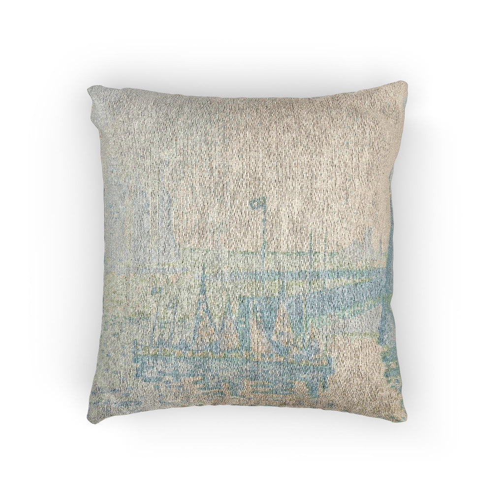 Paul Signac - Evening | Woven Pillow