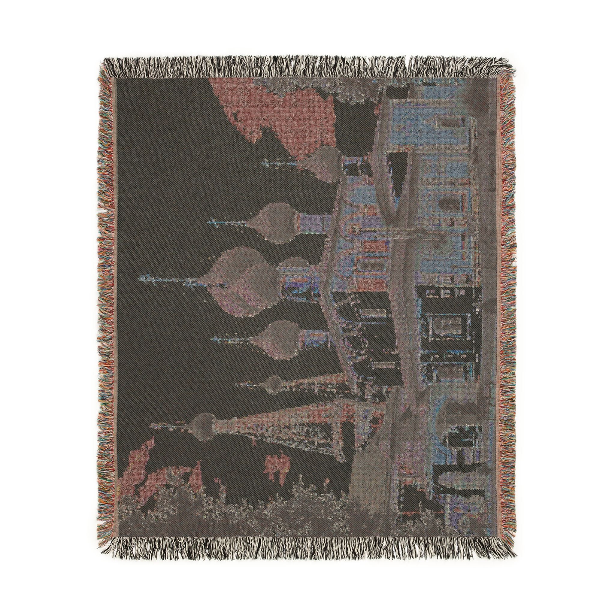 Church of the Beheading of Saint John the Baptist Alekseyevsky Monastery Uglich 2023-07-22 7459 | Woven Tapestry Blanket