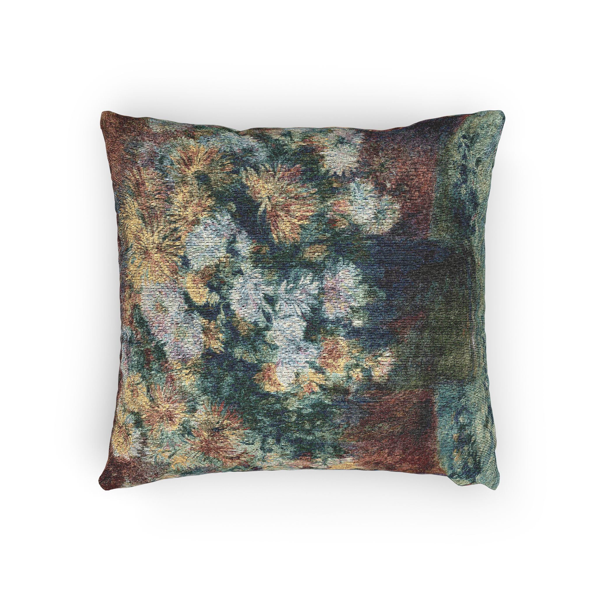Pierre-Auguste Renoir - Chrysanthemums | Woven Pillow