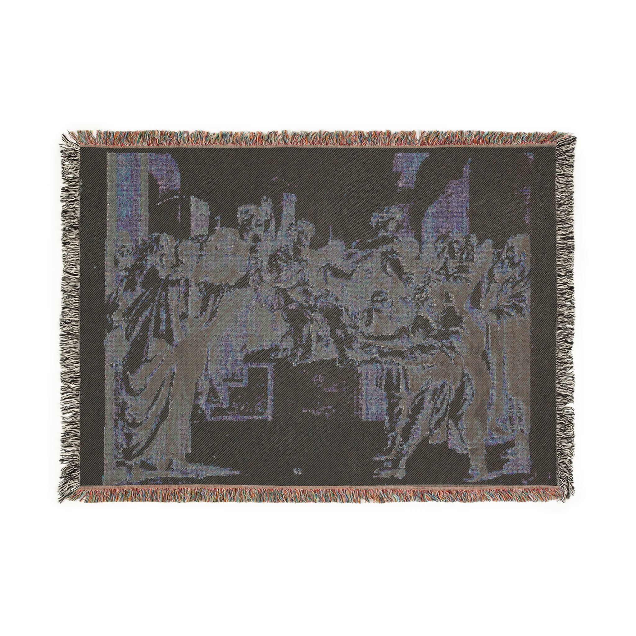 John Constable - Blinding of Elymas | Woven Tapestry Blanket