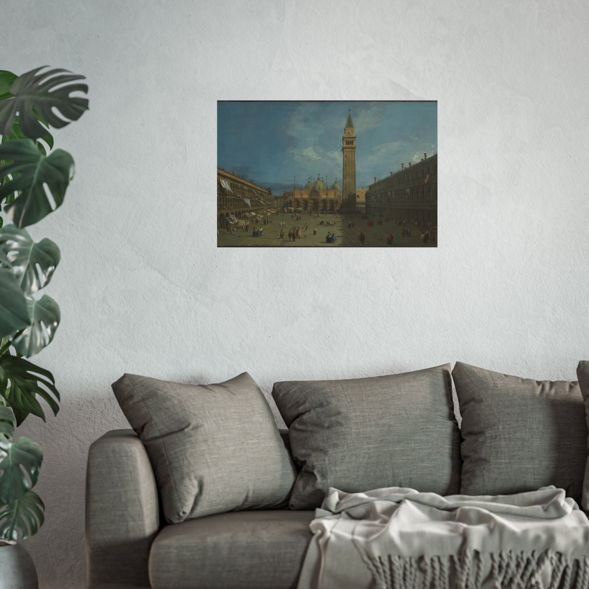Giovanni Antonio Canal, il Canaletto - Piazza San Marco - WGA03883 | Fine Art Poster