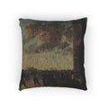Schilderij, Aelbert Cuyp, met ruïne van Huis te Merwede (12091275046) | Woven Pillow