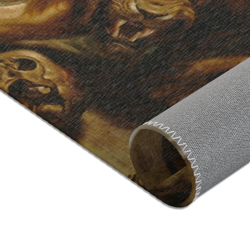 Sir Peter Paul Rubens - Daniel in the Lions' Den - Google Art Project | Area Rug