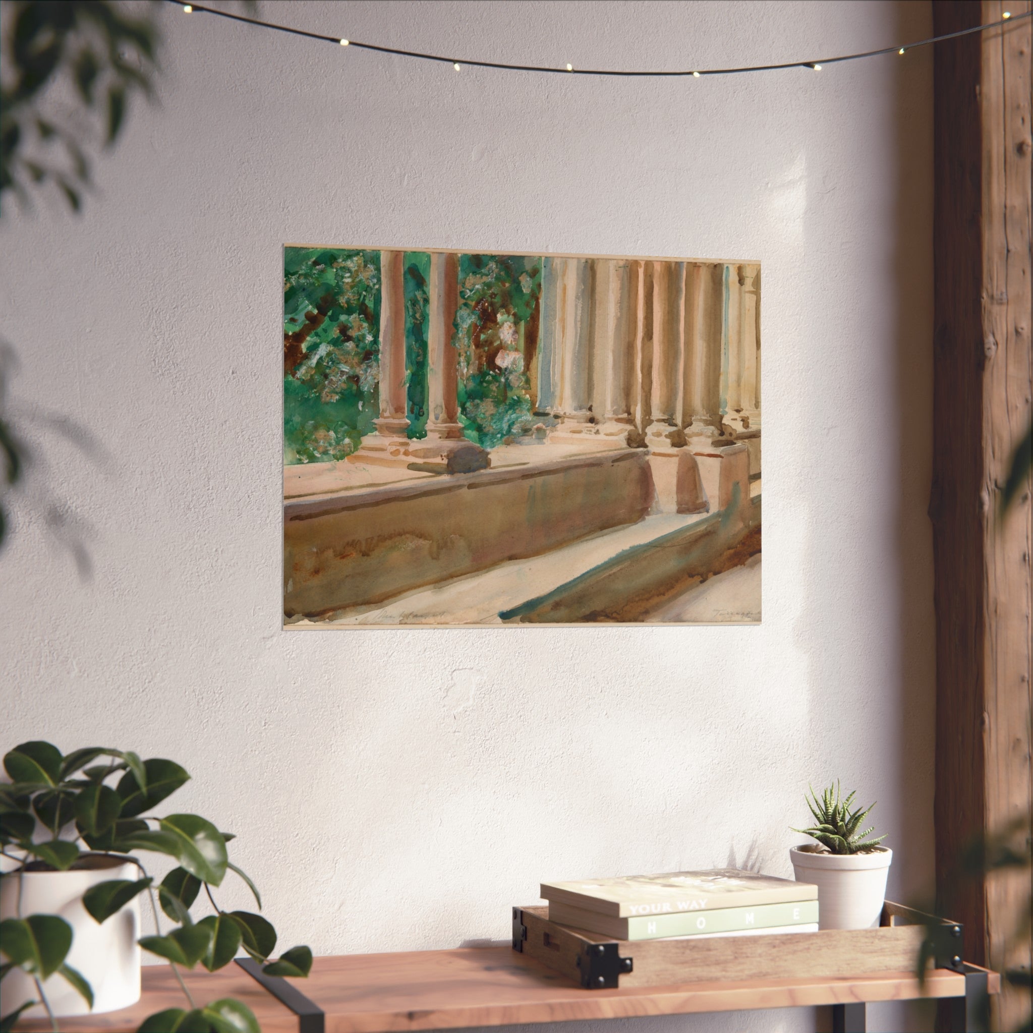 John Singer Sargent - Tarragona Terrace and Garden | Fine Art Poster