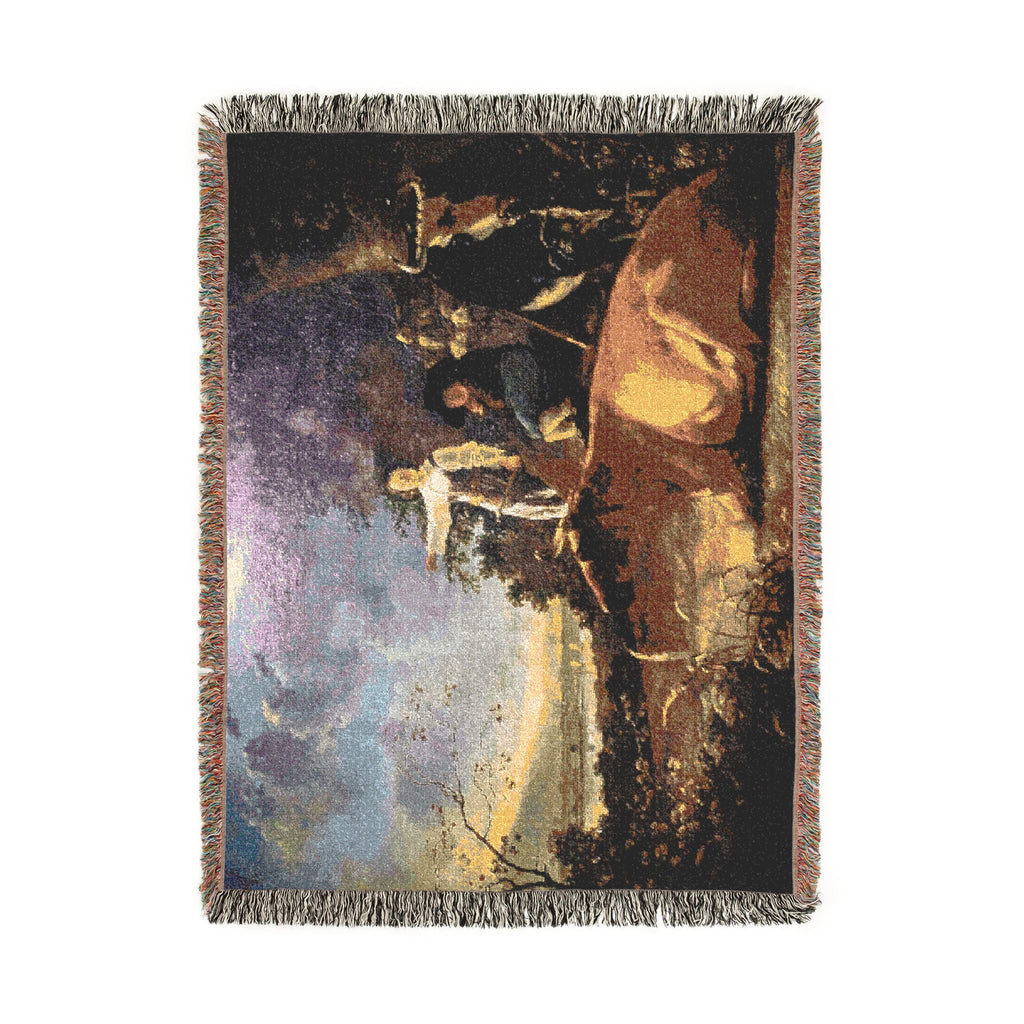Aelbert Cuyp - Cattle with Shepherds | Woven Tapestry Blanket