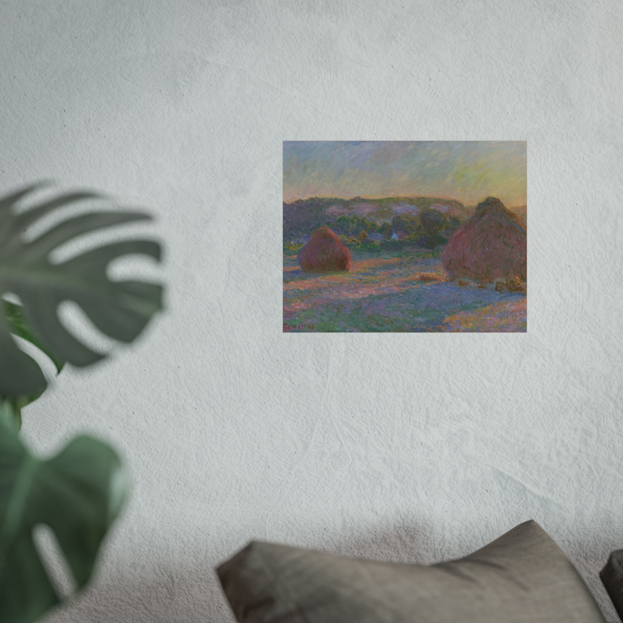 Claude Monet - Stacks of Wheat (End of Summer) | Fine Art Poster