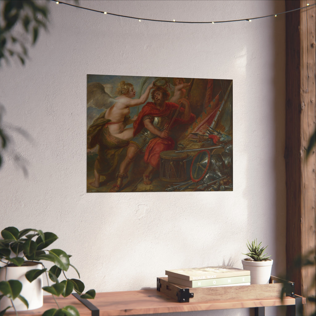 Follower of Peter Paul Rubens - The Apotheosis of the Hero | Fine Art Poster