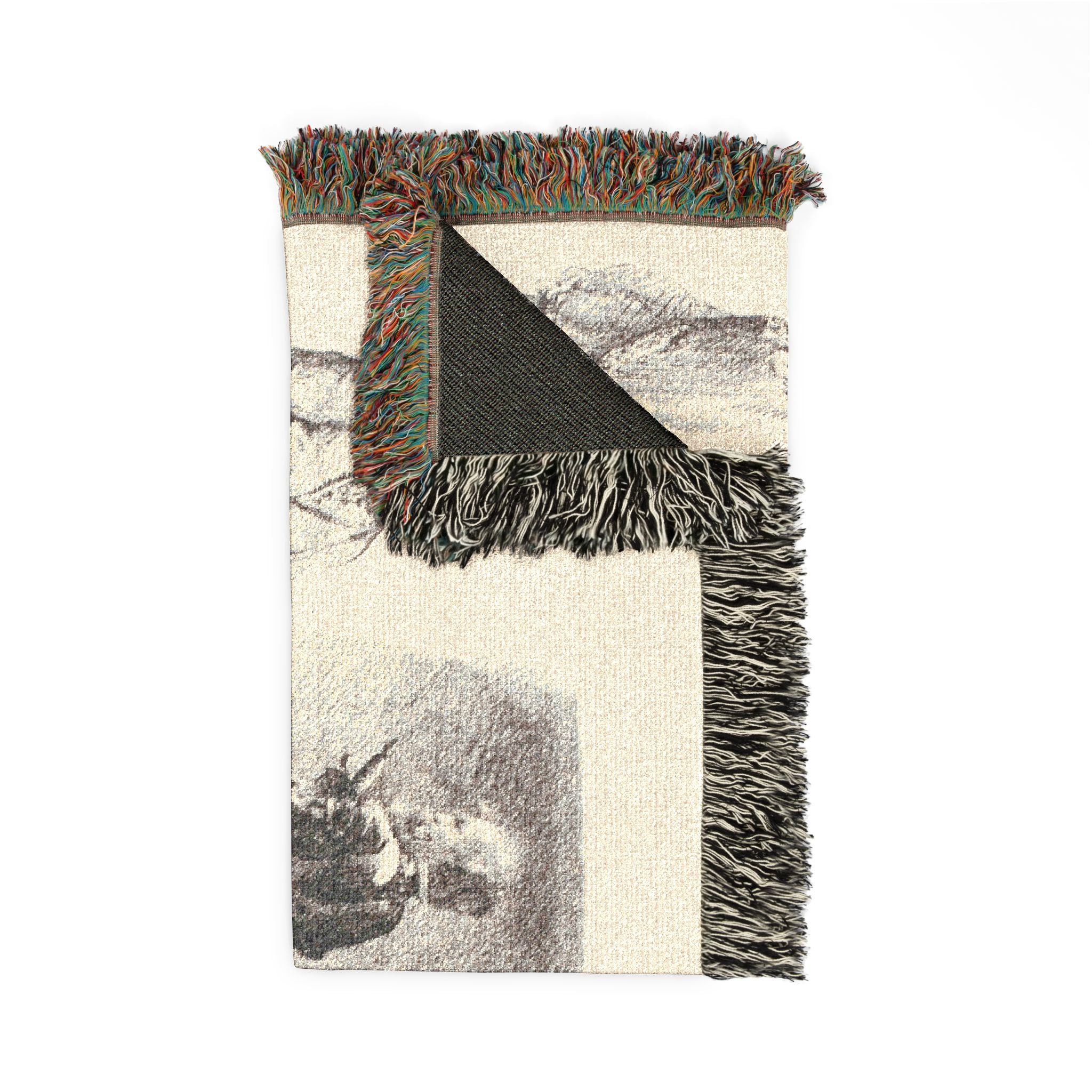 Eugène Delacroix - Sheet of Sketches | Woven Tapestry Blanket