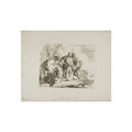 Giovanni Battista Tiepolo - The Astrologer and the Young Soldier, from Capricci | Fine Art Poster