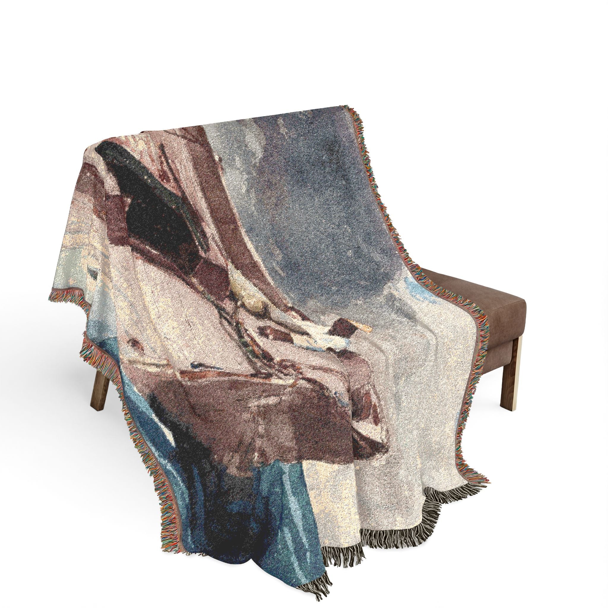 The Gulf Stream Winslow Homer Tapestry Blanket