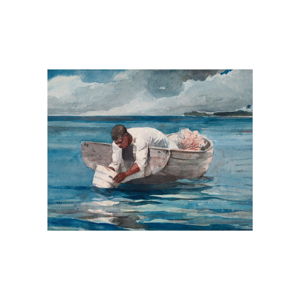 Winslow Homer - The Water Fan | Fine Art Poster