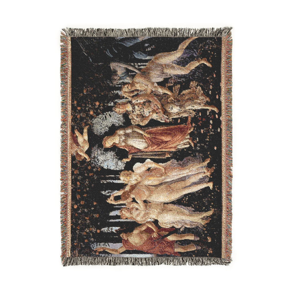 Sandro Botticelli - La Primavera - Google Art Project | Woven Tapestry Blanket