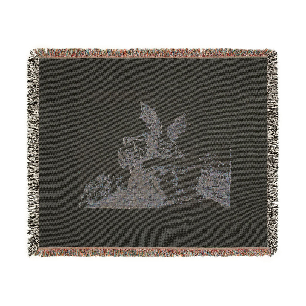 Francisco José de Goya y Lucientes - Against the Common Good, plate 71 from The Disasters of War | Woven Tapestry Blanket