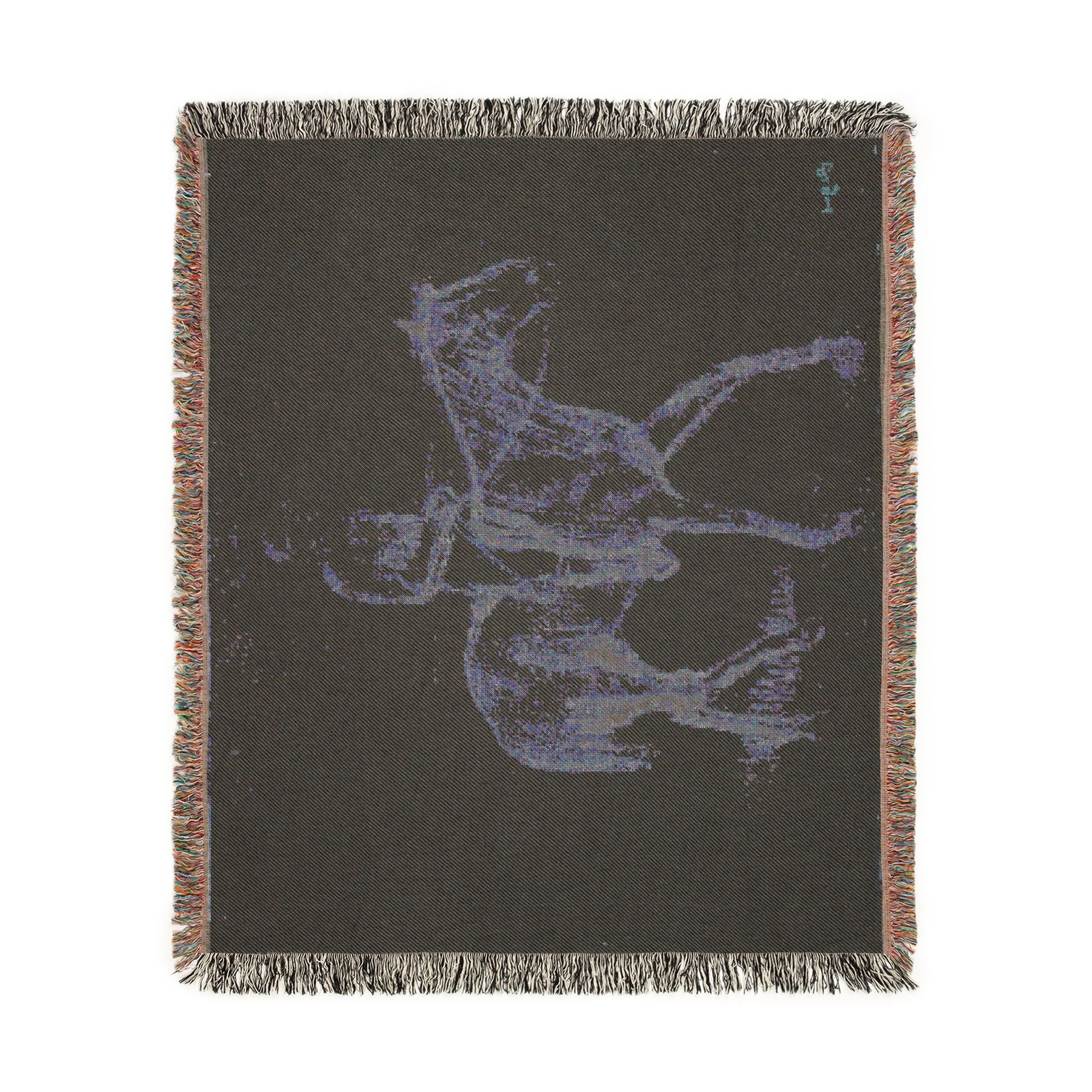 Hilaire Germain Edgar Degas - Horse and Rider | Woven Tapestry Blanket