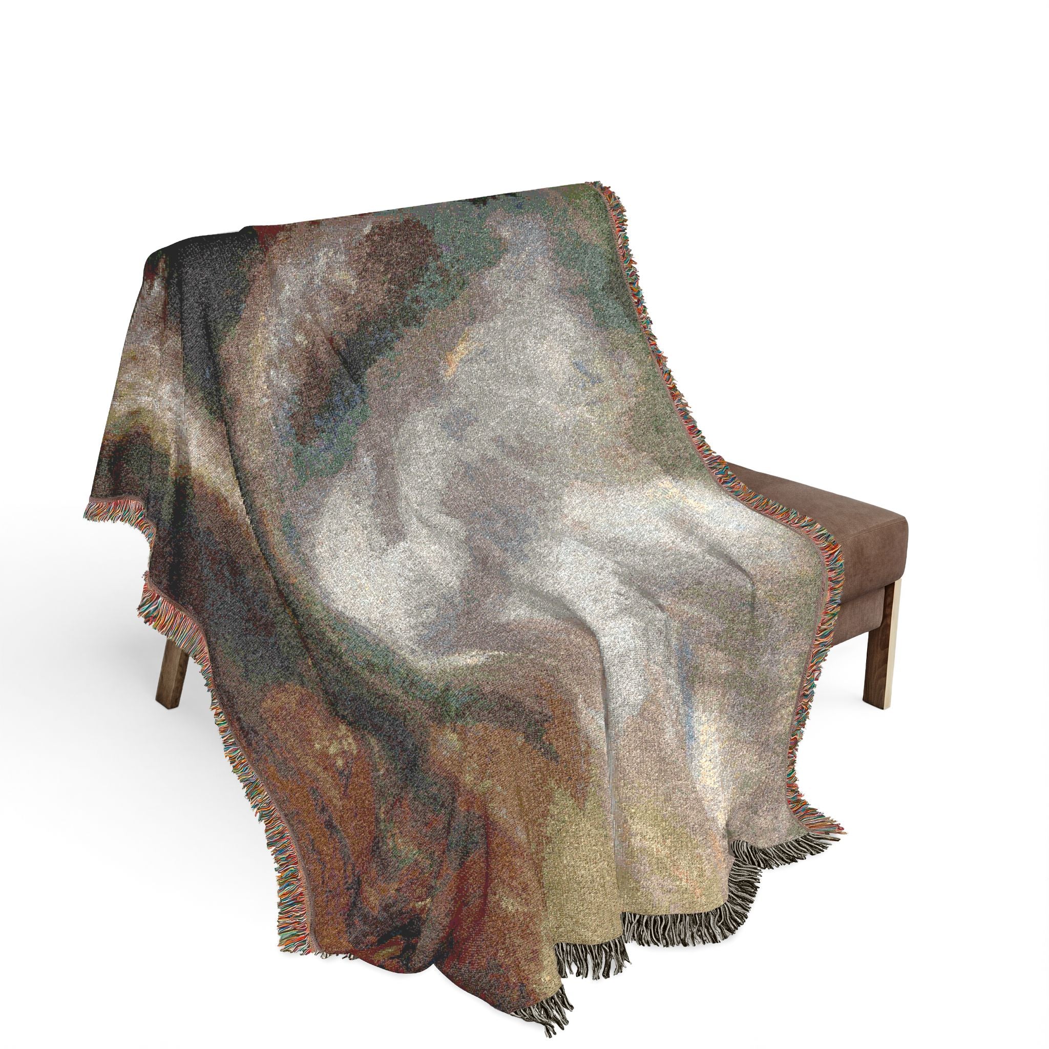 Valley of Aosta Snowstorm, Avalanche, and Thunderstorm J. M. W. Turner Tapestry Blanket