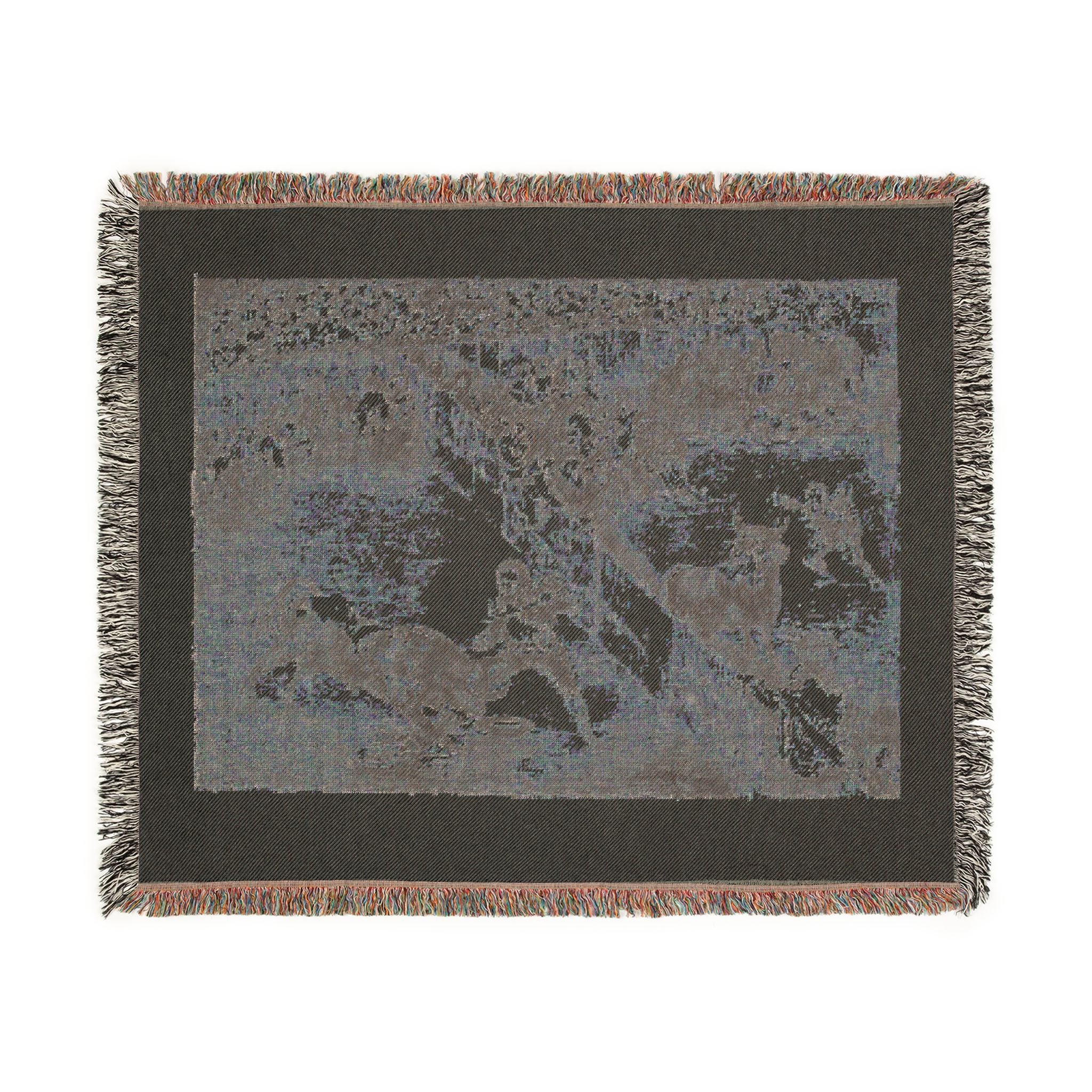Francisco José de Goya y Lucientes - Bullfight in a divided ring, from The Bulls of Bordeaux | Woven Tapestry Blanket