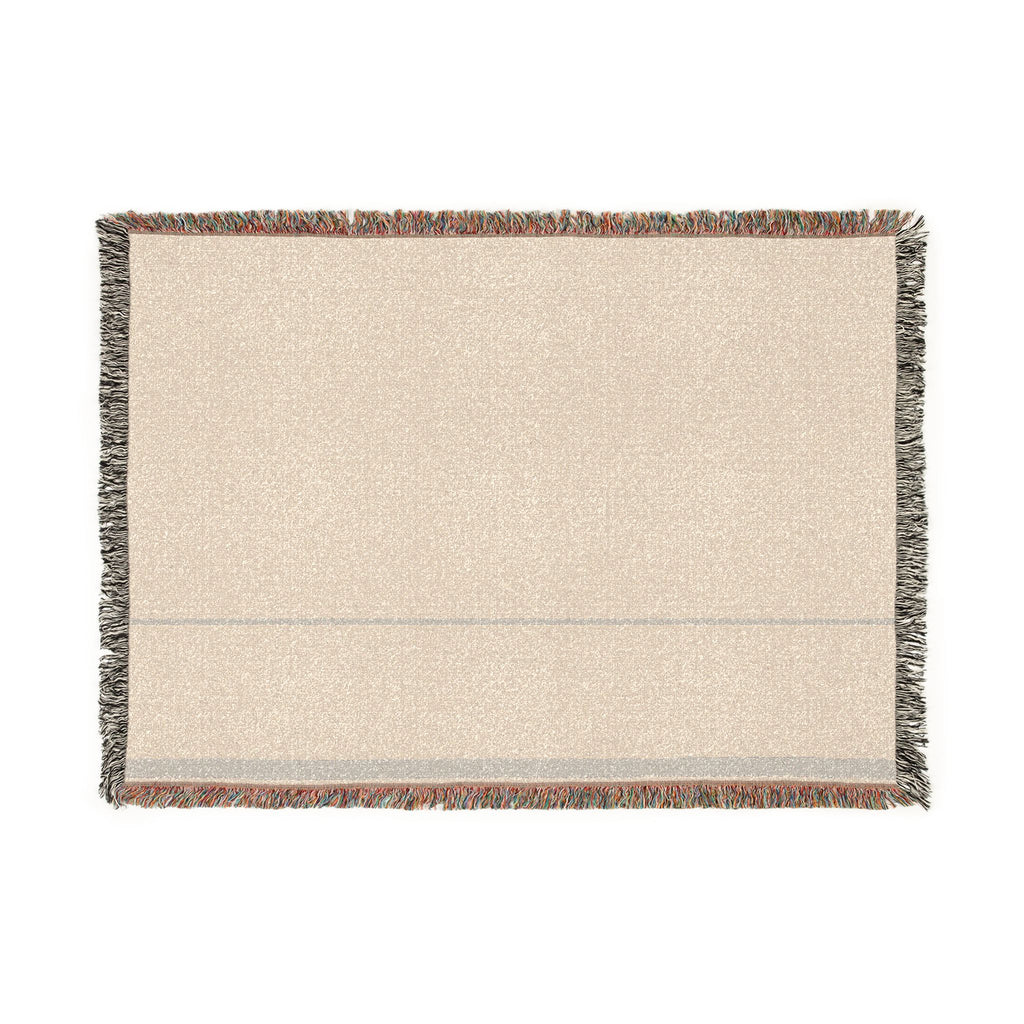Quiet Throw — Sand · Oat · Stone
