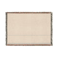 Quiet Throw — Sand · Oat · Stone