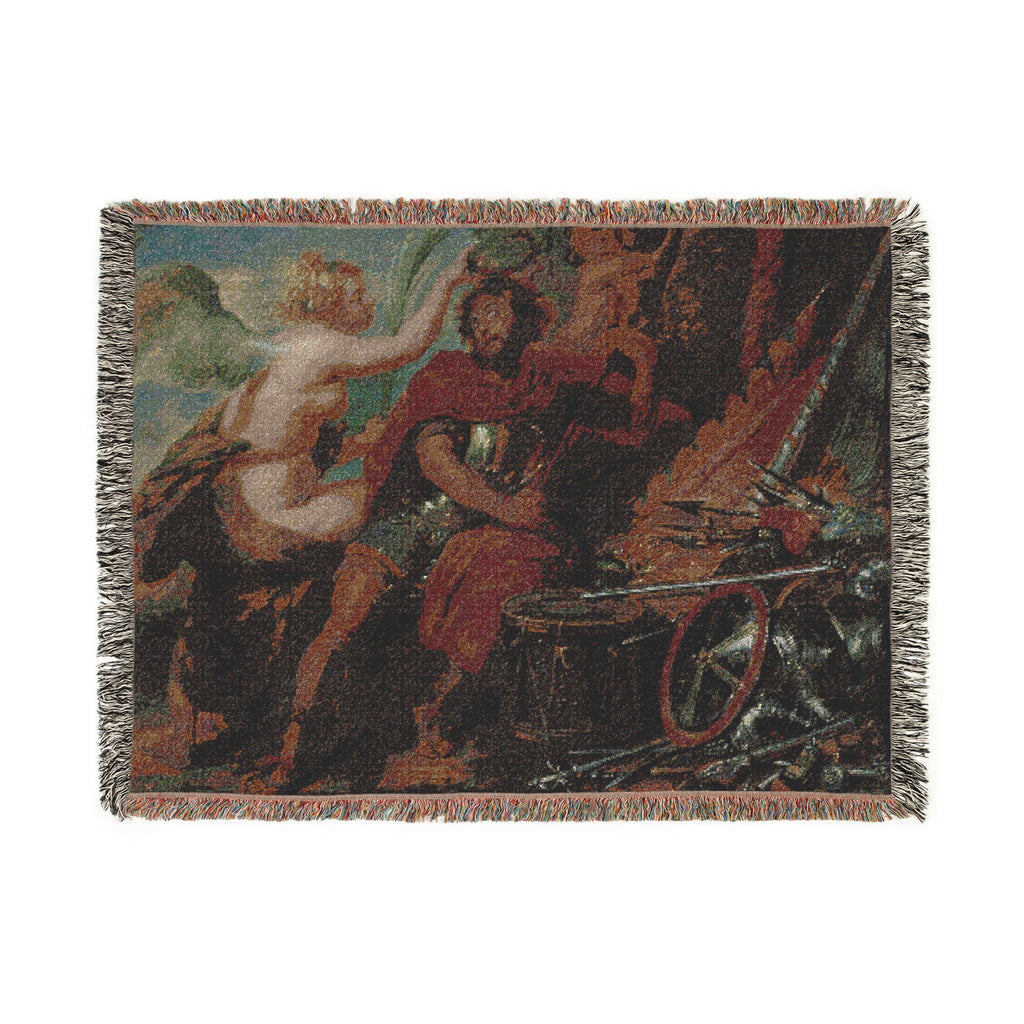 Follower of Peter Paul Rubens - The Apotheosis of the Hero | Woven Tapestry Blanket