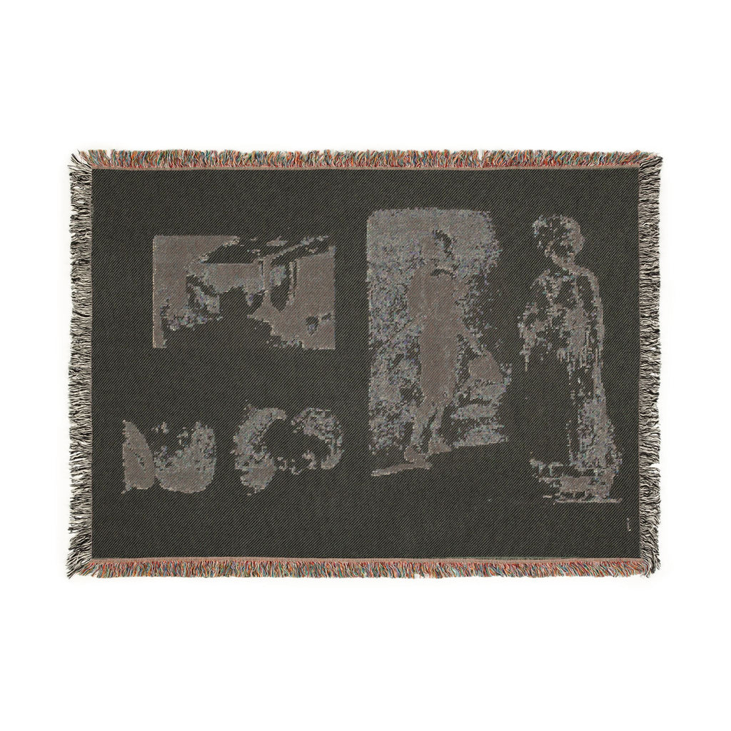 Eugène Delacroix - Sheet of Sketches | Woven Tapestry Blanket