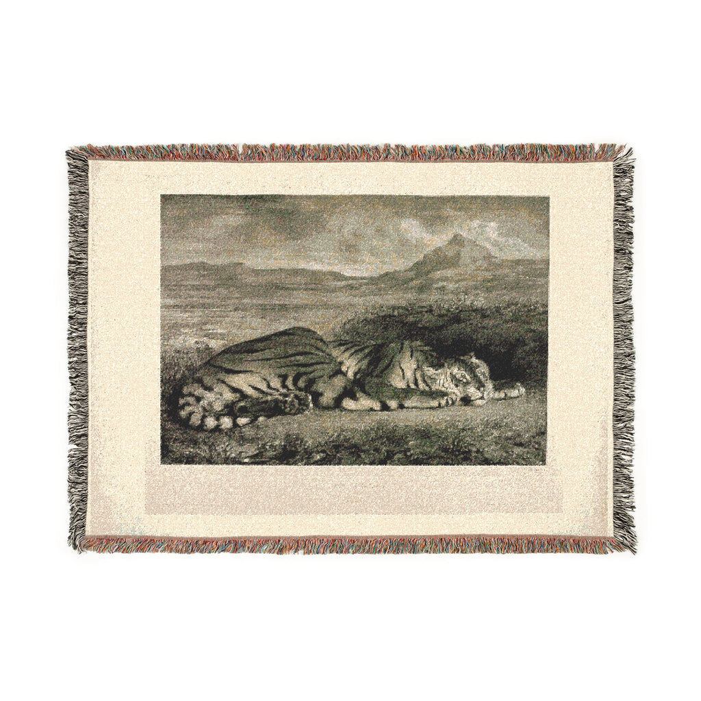 Eugène Delacroix - Bengal Tiger | Woven Tapestry Blanket