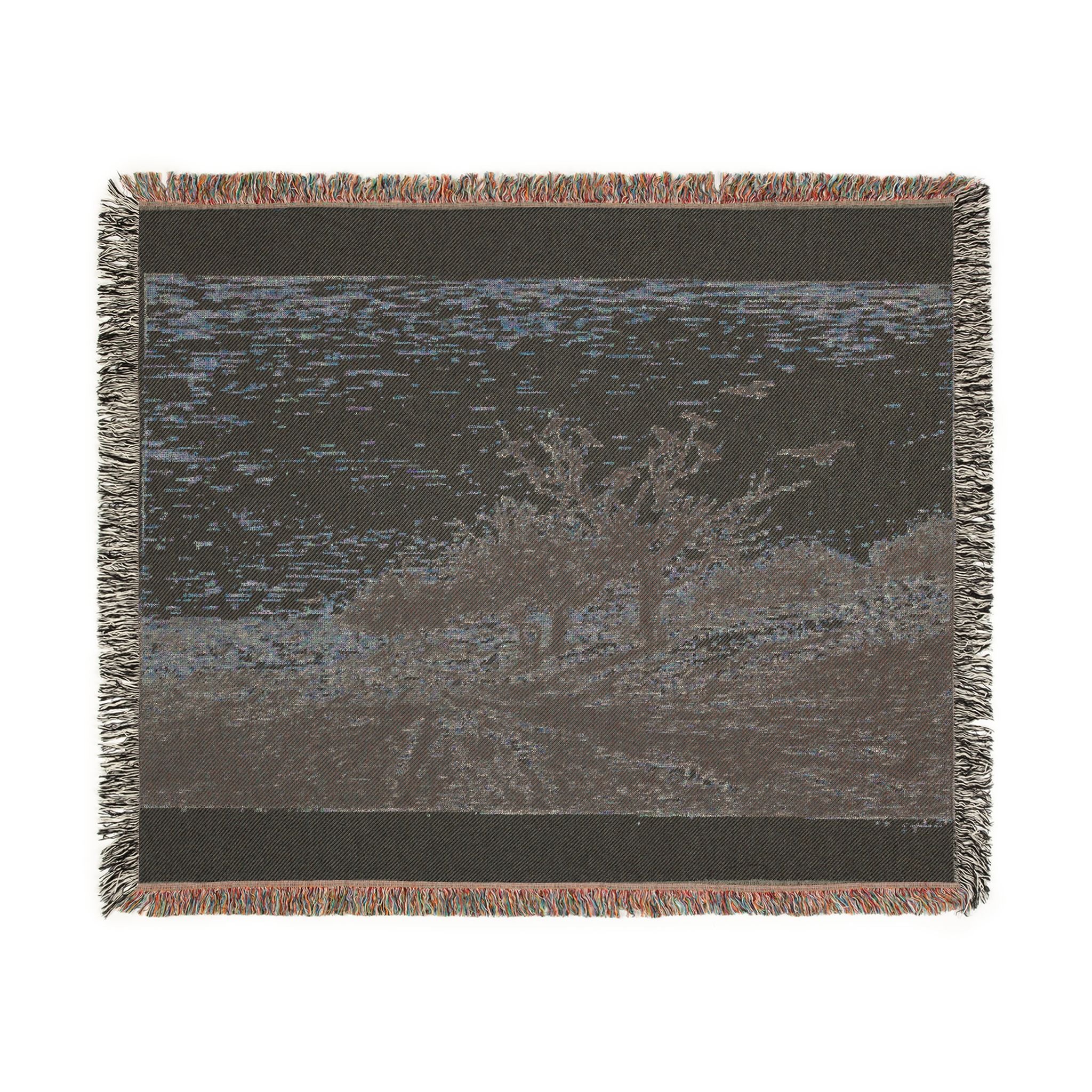 Charles François Daubigny - Crows in a Tree | Woven Tapestry Blanket