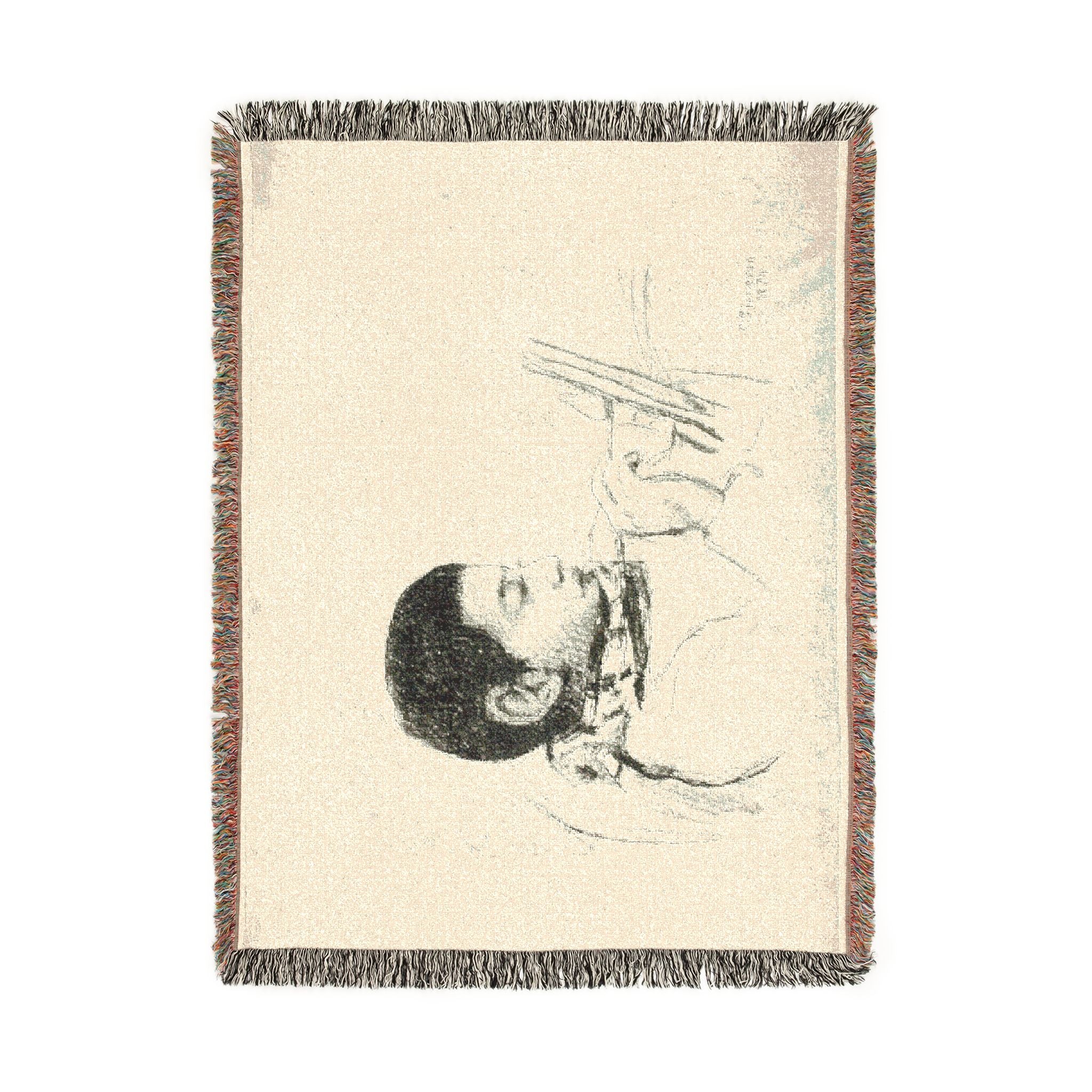 Camille Pissarro - Portrait Lucien Pissarro | Woven Tapestry Blanket