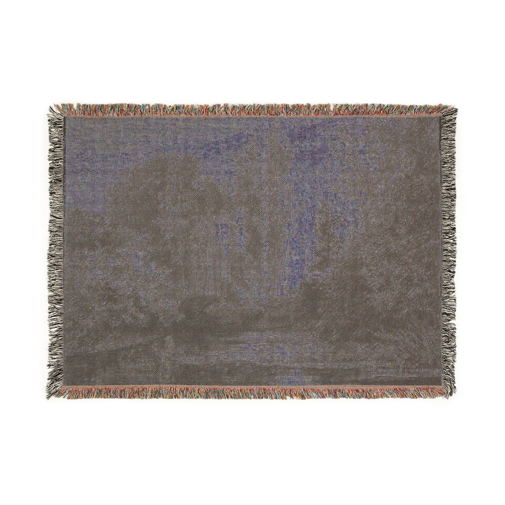 Charles François Daubigny - Stags at the Water's Edge | Woven Tapestry Blanket