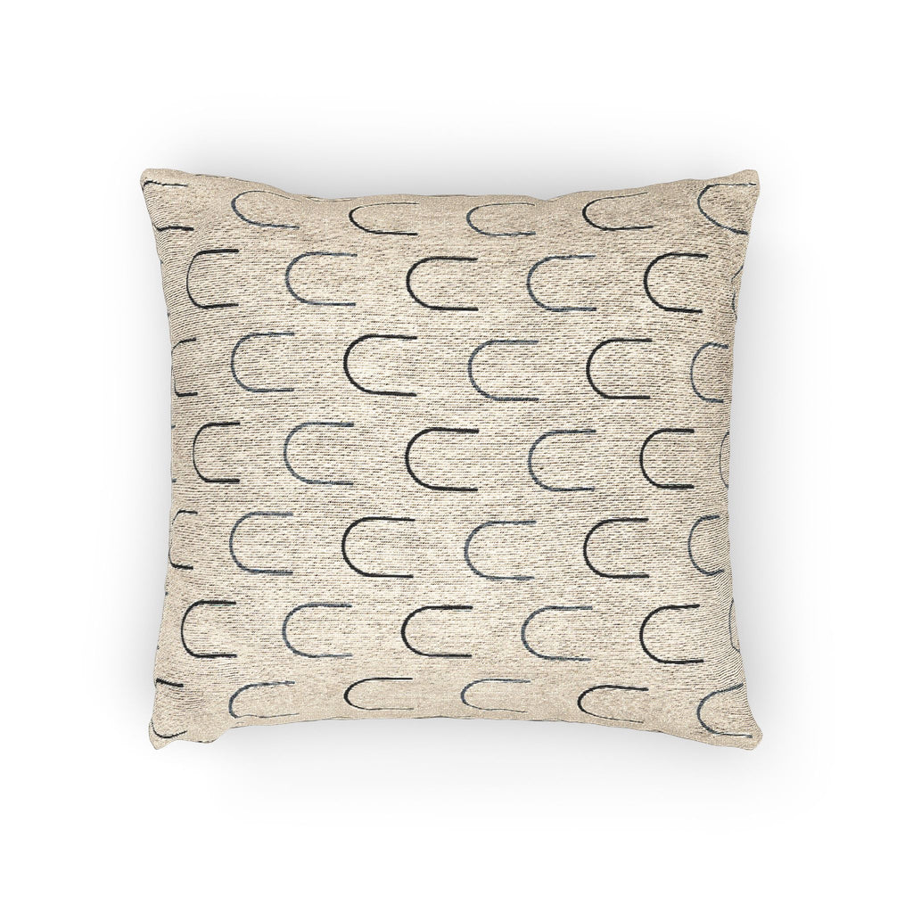 Inkwell Arch Repeat Woven Pillow