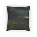 George Inness - The Lonely Farm, Nantucket | Woven Pillow