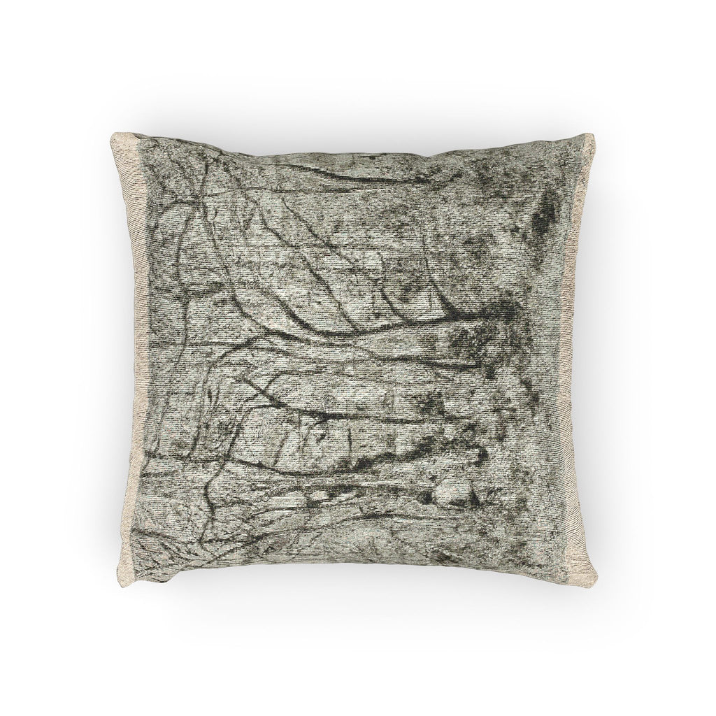 Camille Pissarro - Woodlands at the Hermitage | Woven Pillow