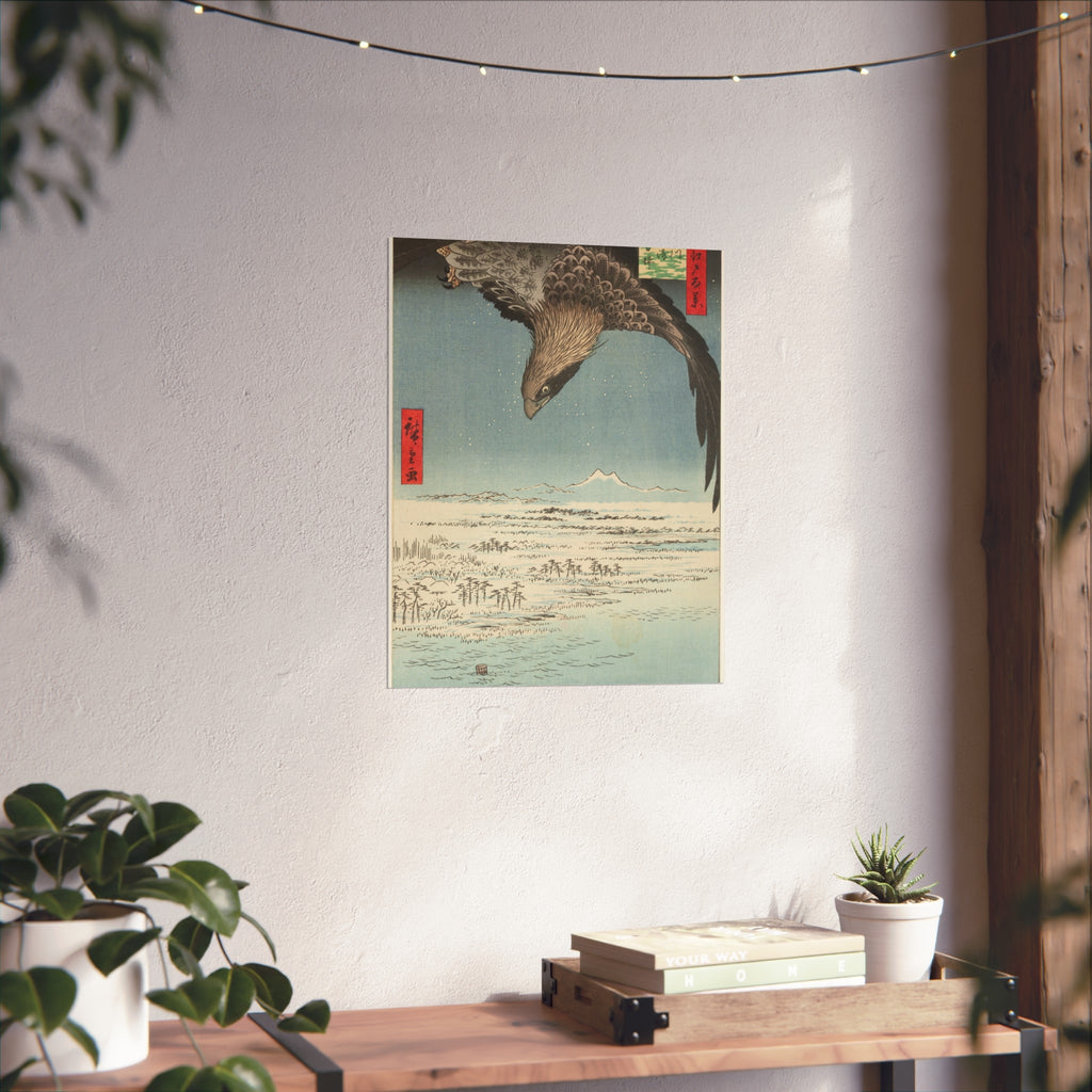 Utagawa Hiroshige - Fukagawa Susaki and Jumantsubo | Fine Art Poster