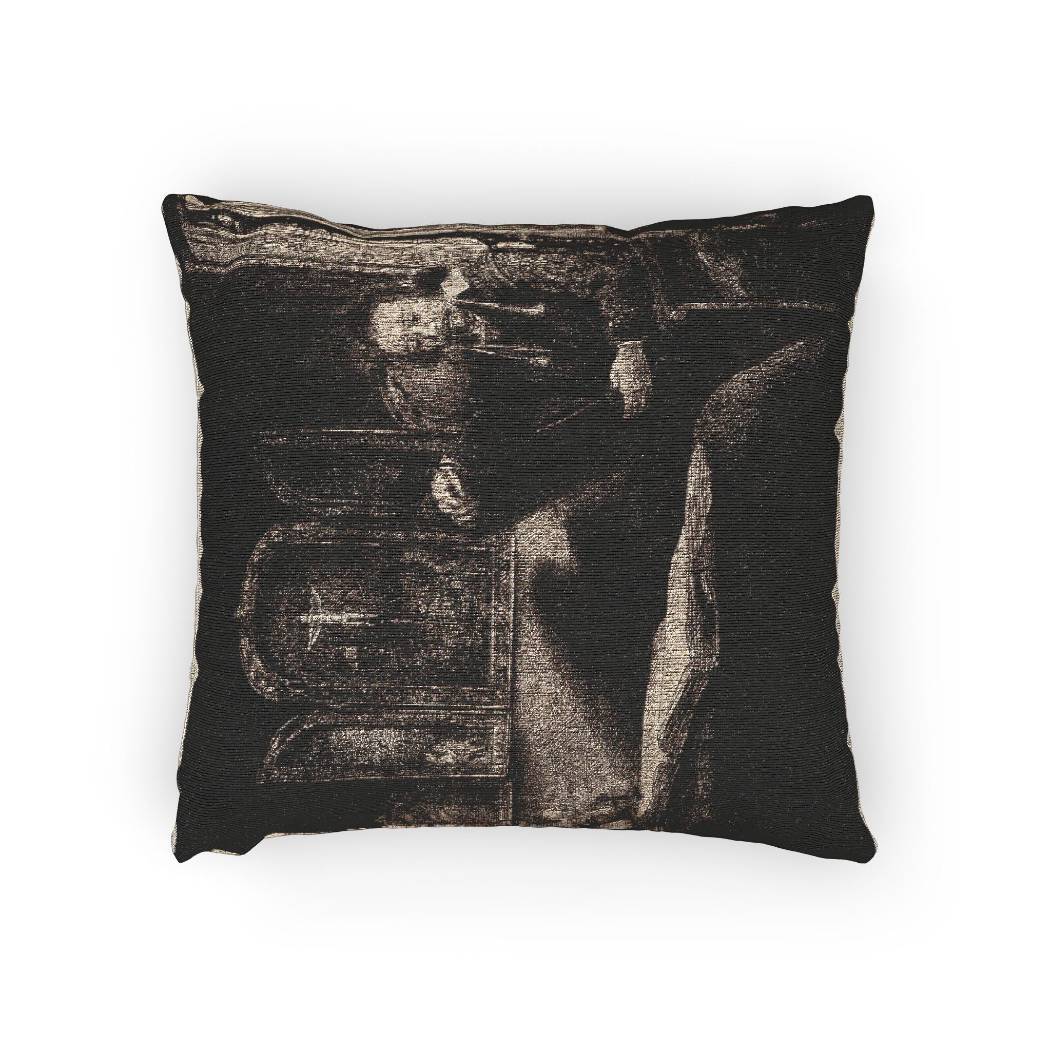 Rembrandt van Rijn - Abraham Francen, Apothecary | Woven Pillow