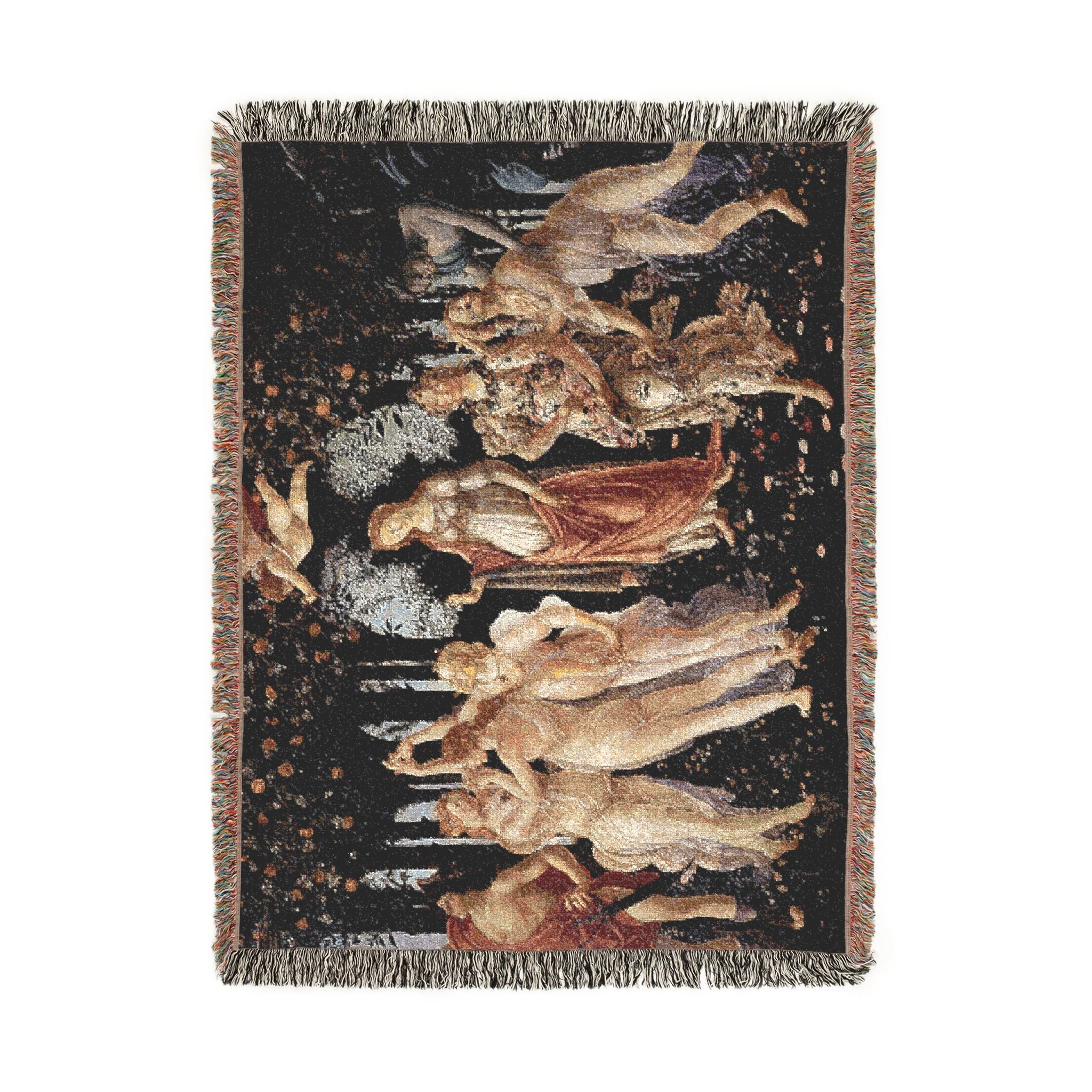 Botticelli-primavera | Woven Tapestry Blanket