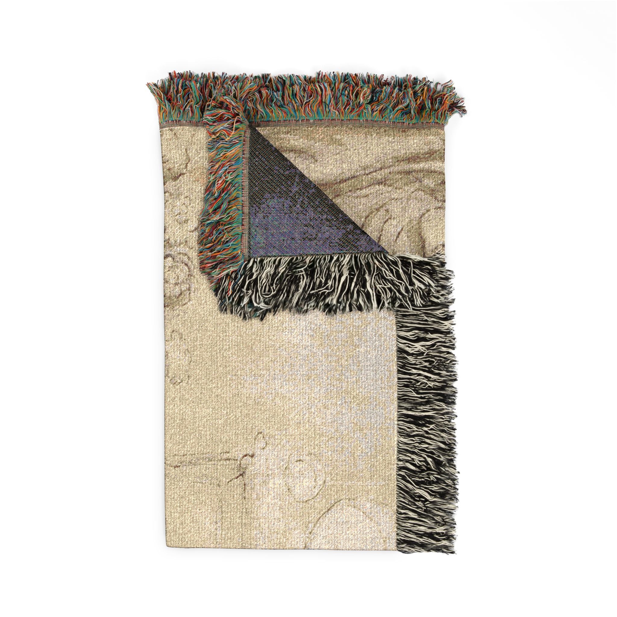 Style of Nicolas Poussin - The Incredulity of Saint Thomas (recto); Sketches of Figures (verso) | Woven Tapestry Blanket