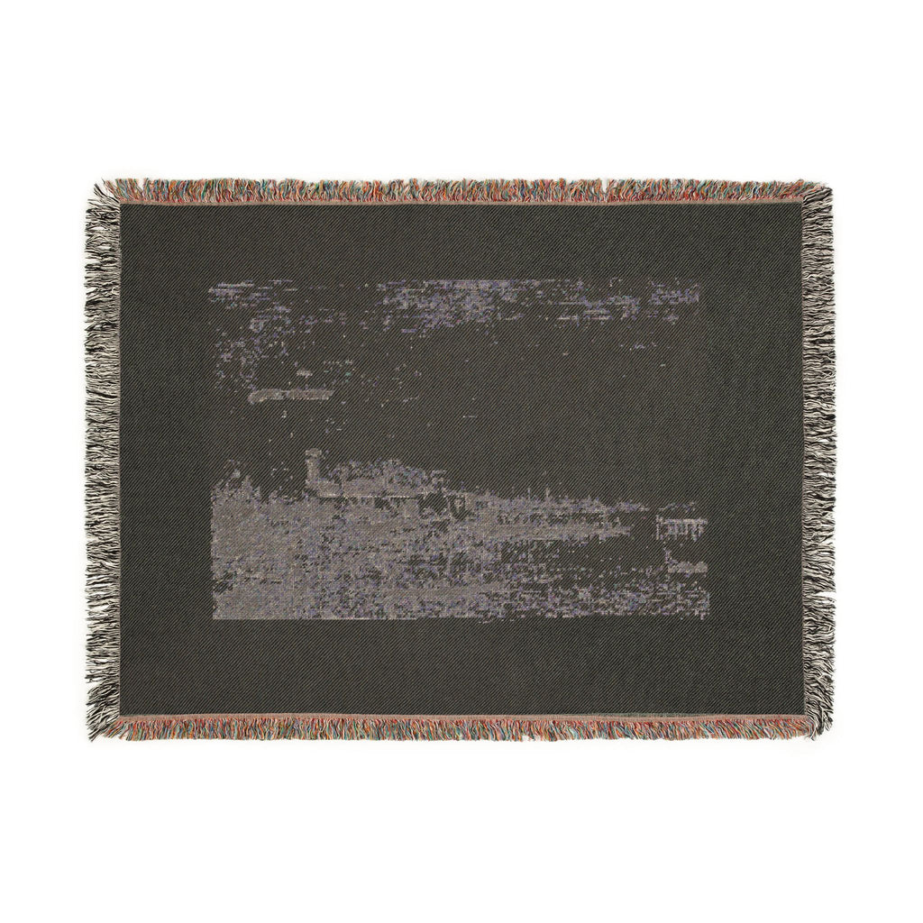 Canaletto - The Tower of Malghera, from Vedute | Woven Tapestry Blanket