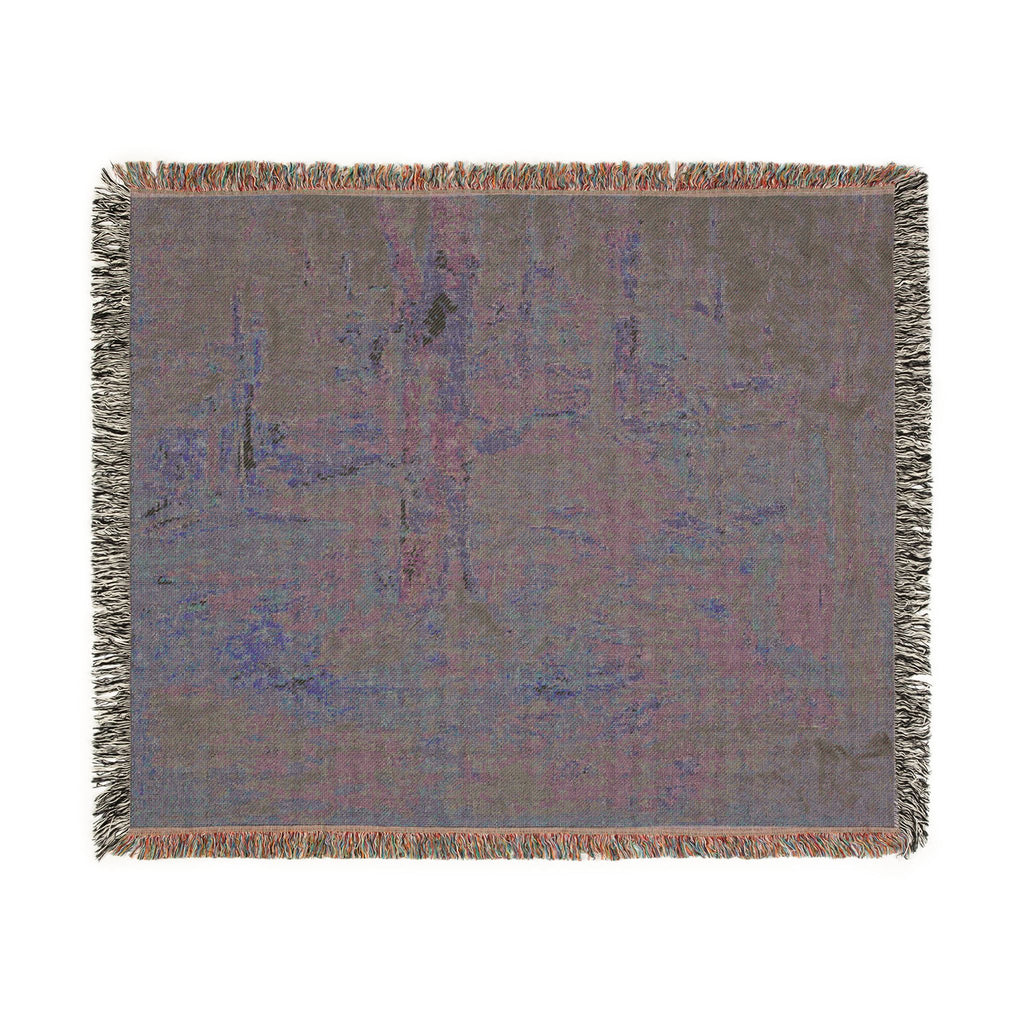 Berthe Morisot - Forêt de Compiègne | Woven Tapestry Blanket