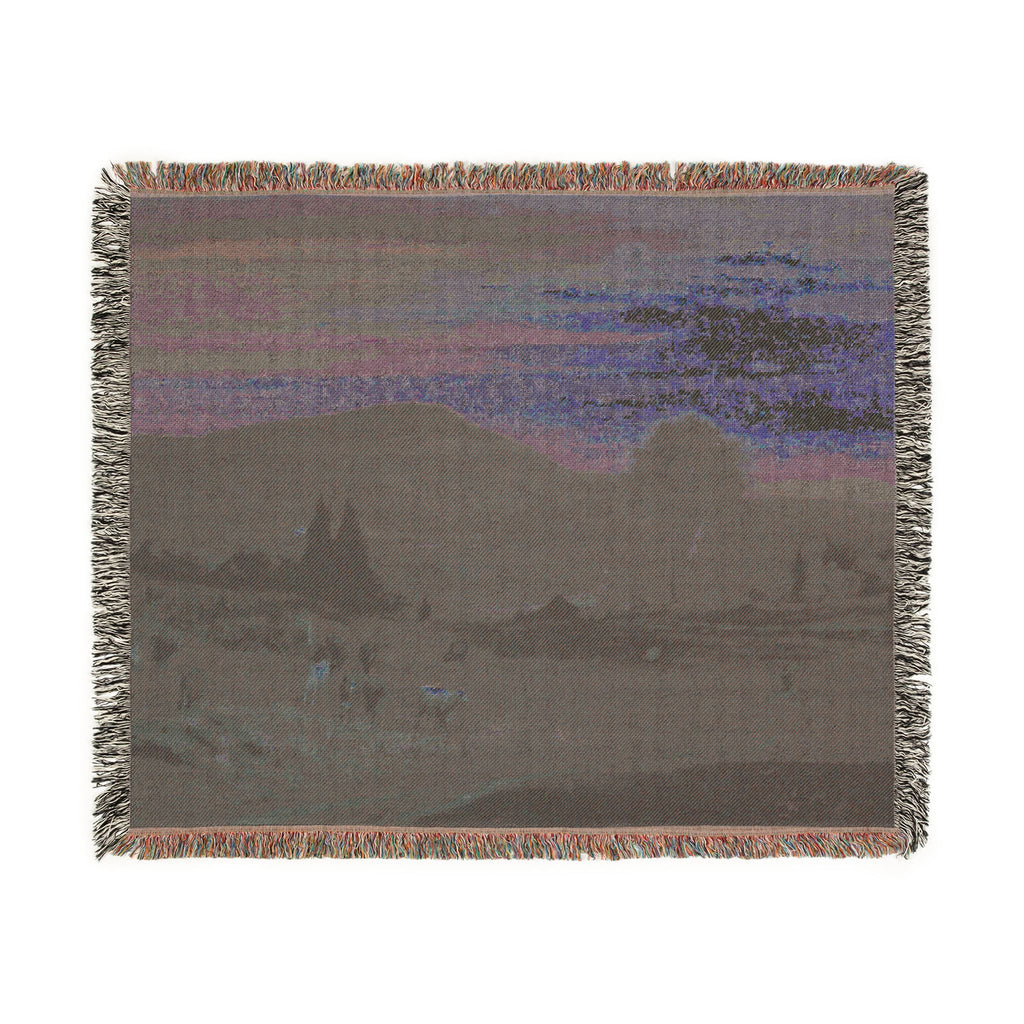 George Inness - Summer in the Catskills | Woven Tapestry Blanket