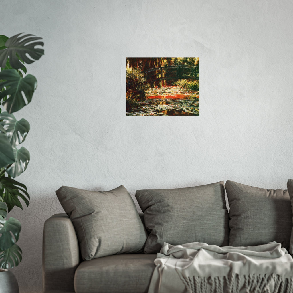 Claude Monet - Water Lily Pond | Fine Art Poster