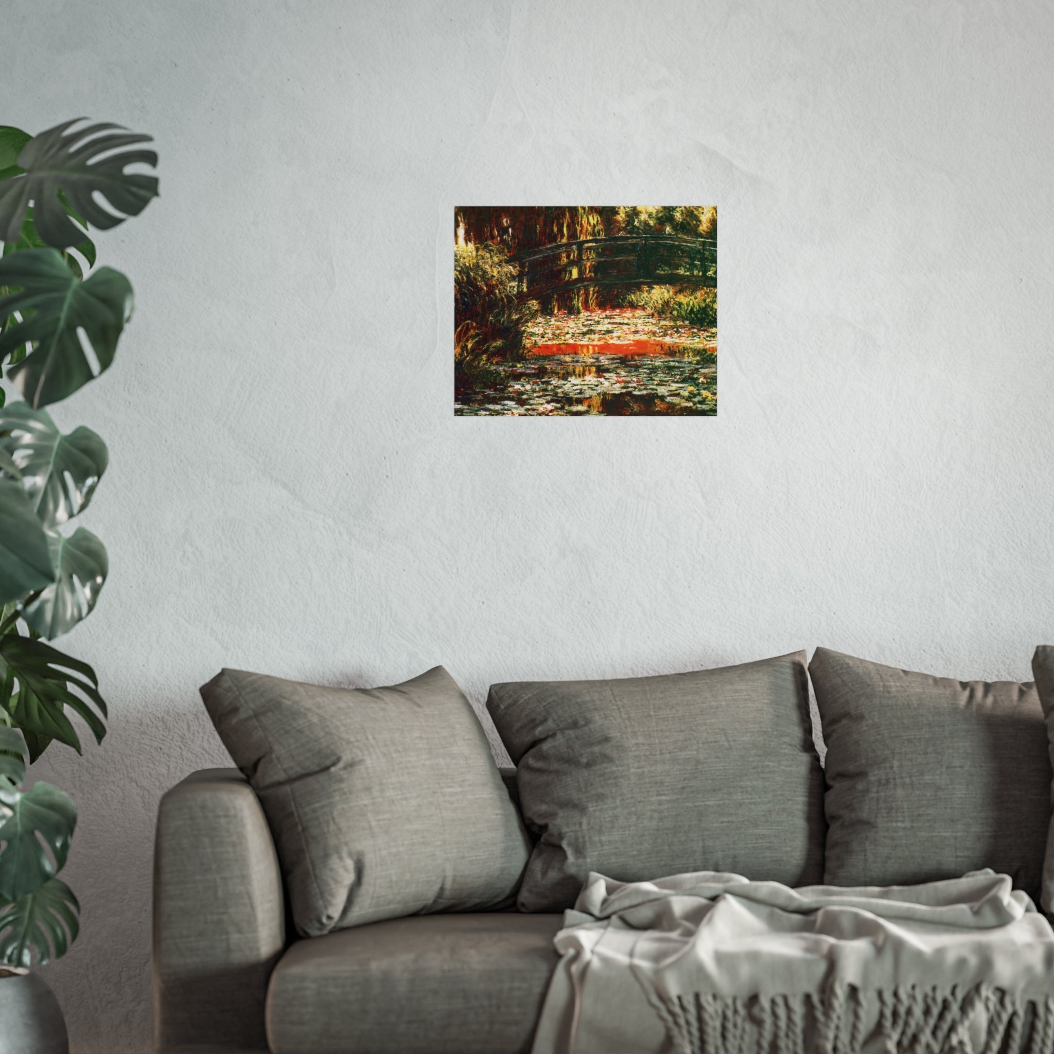 Claude Monet - Water Lily Pond | Fine Art Poster