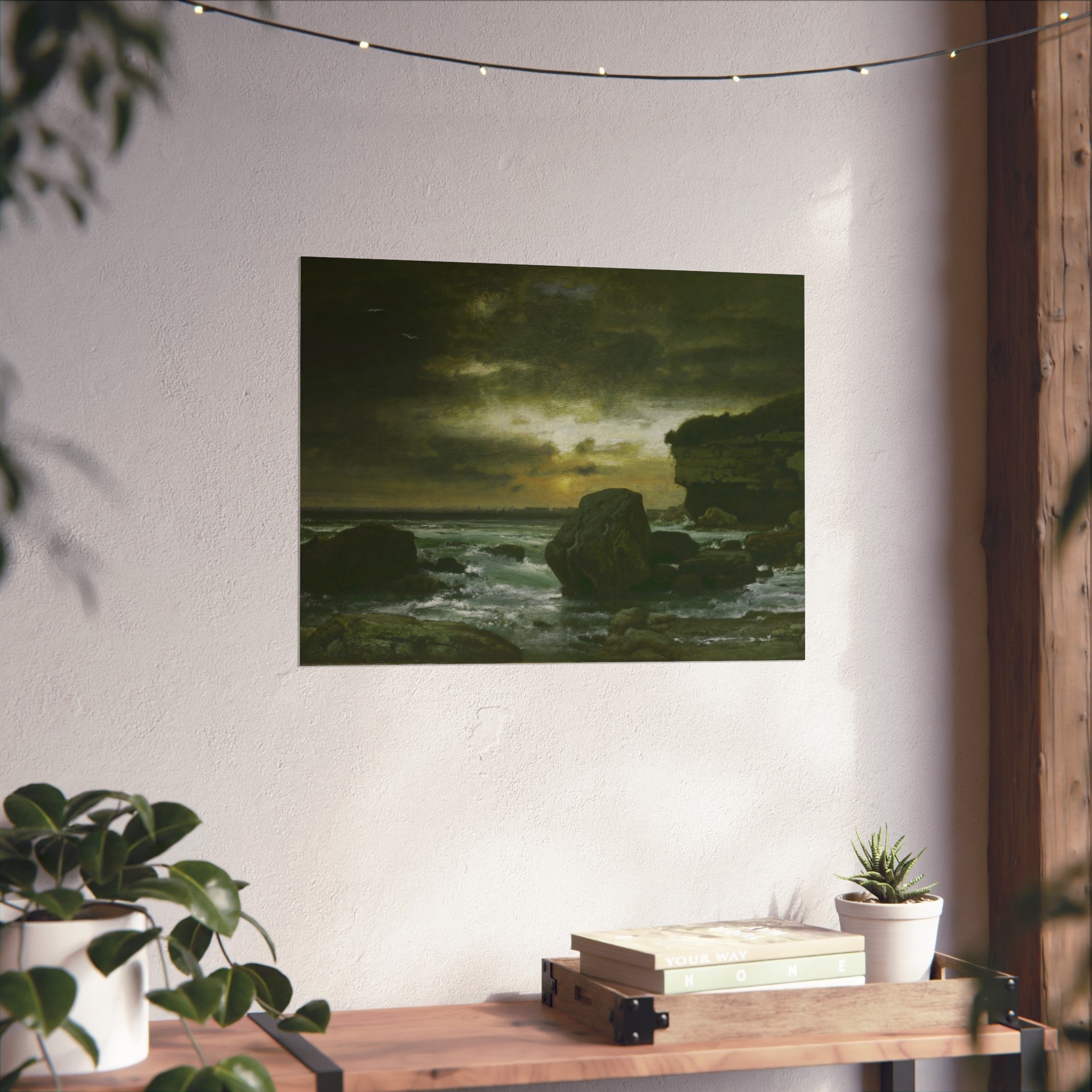 George Inness - A Marine | Fine Art Poster