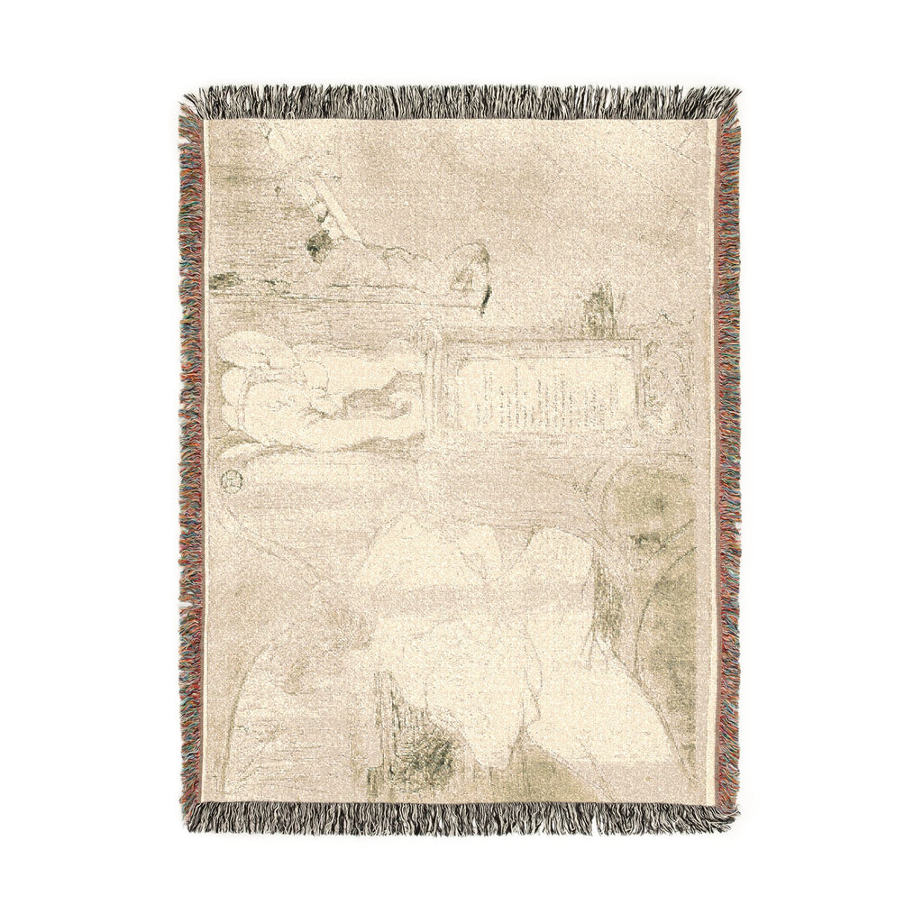 Henri de Toulouse-Lautrec - Cover for L'Estampe originale | Woven Tapestry Blanket